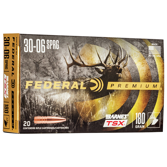 FED PREMIUM 30-06 180GR TSX 20/10 - Ammunition